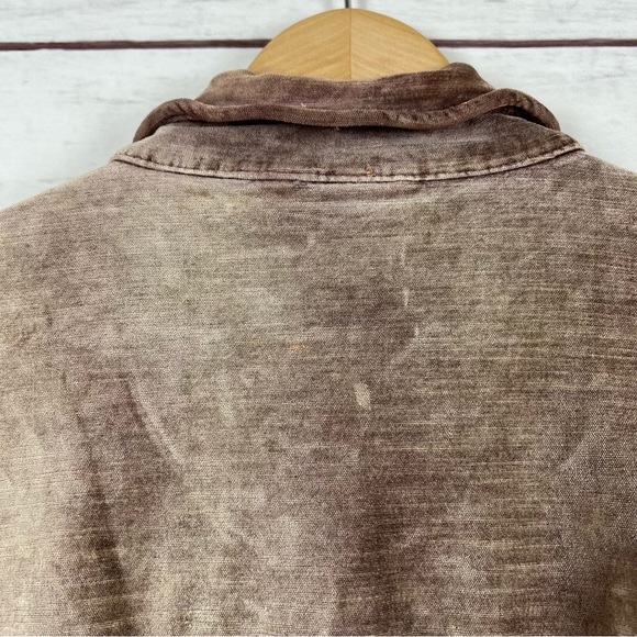 Free People Velvet Trucker Jacket Large - Picture 7 of 8